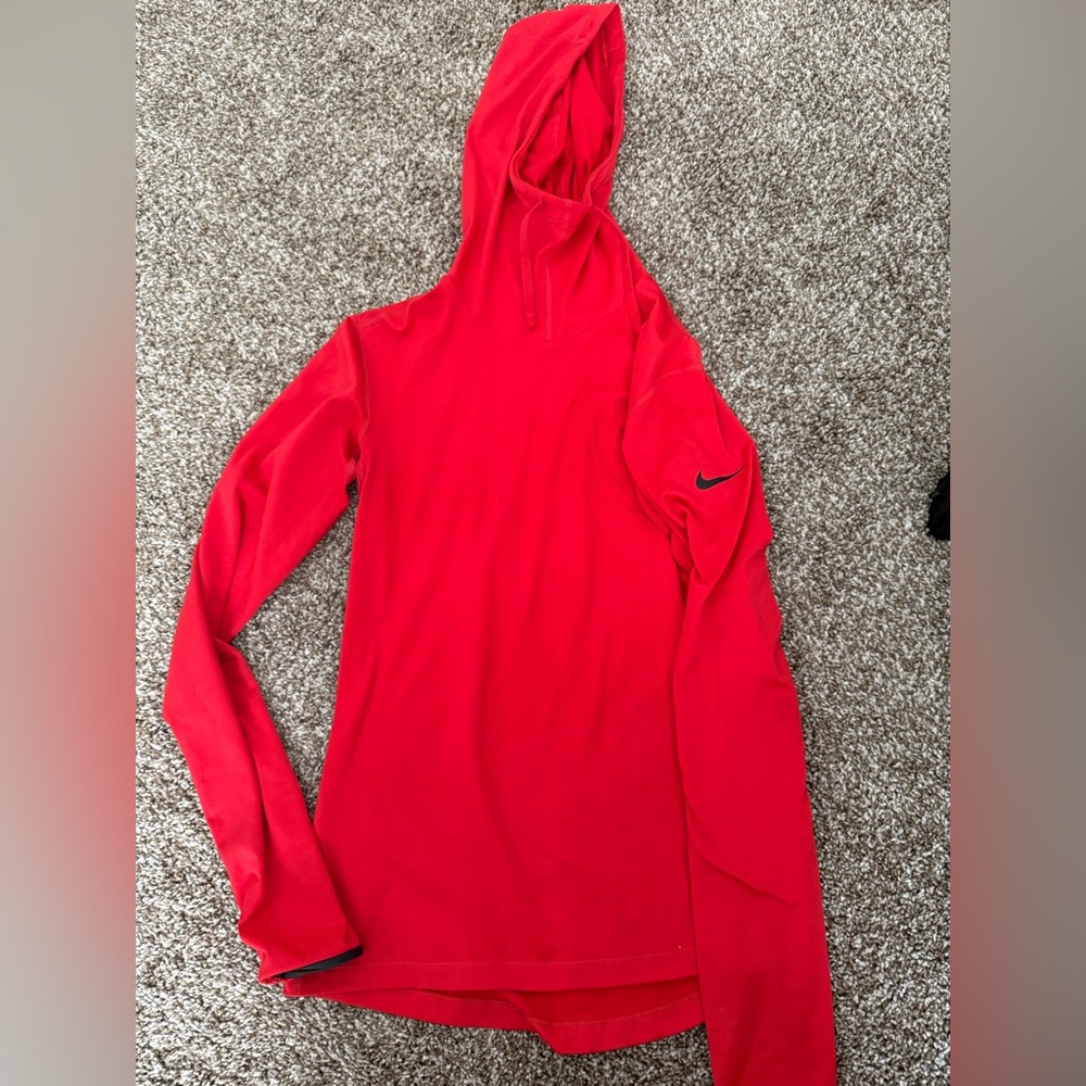 Nike Women's Vibrant Red Hoodie